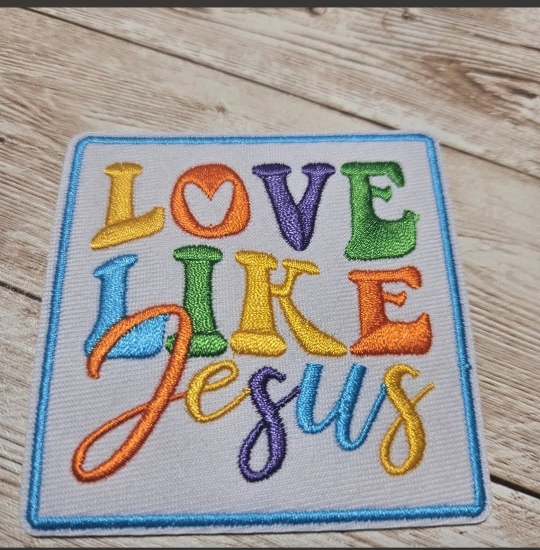 Love Like Jesus patch