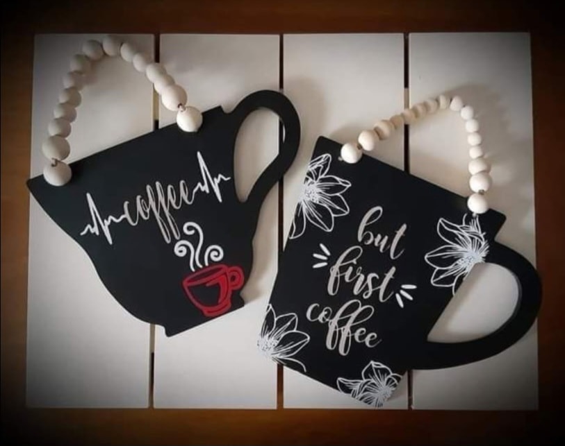 Coffee Bar Sign Set