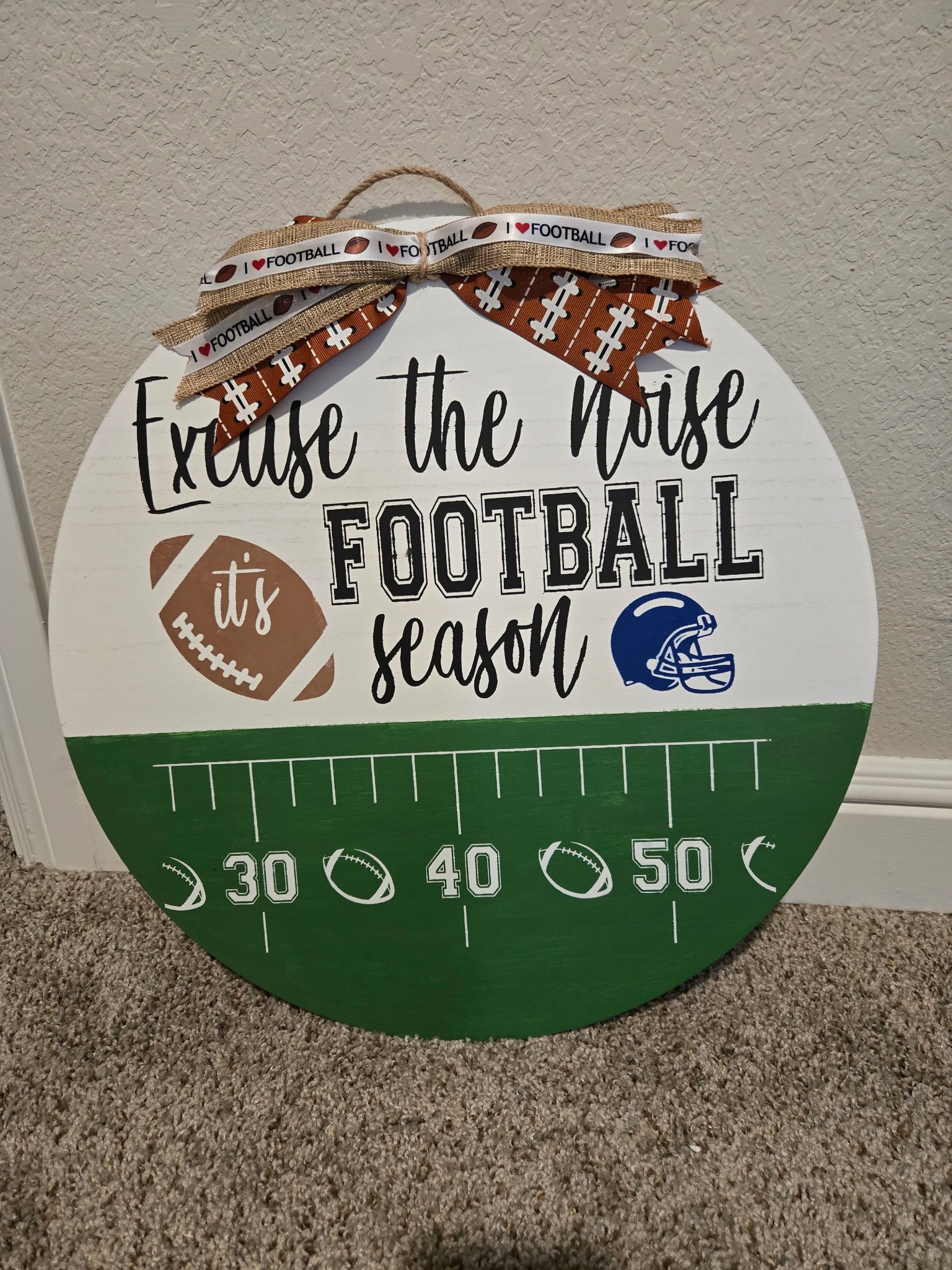 Football Door Hanger